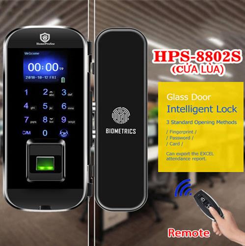 Khóa vân tay cửa lùa HPS- FPC 8802SR